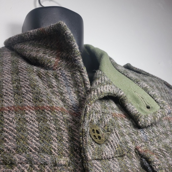 EUC Brown sound men's wool coat - Picture 4 of 8
